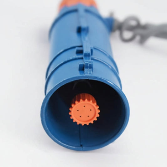 close up of hymatic mist blower gun