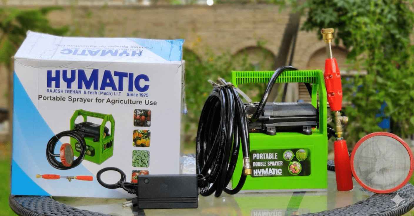 HY-808 Portable Double Motor Battery Sprayer with 10 Metre Pipe