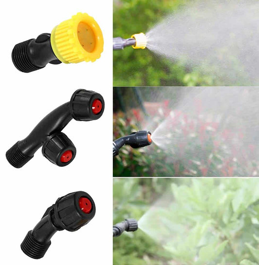 3 TYPES OF NOZZLES MANUAL SPRAYER