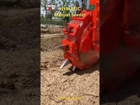 HY-12T Agricultural Manual Seeder | Hand Operated Seed Planter | 12 Adjustable Teeth | Uniform Seed Spacing for Maize, Corn, Beans, Peanut, Cotton & More