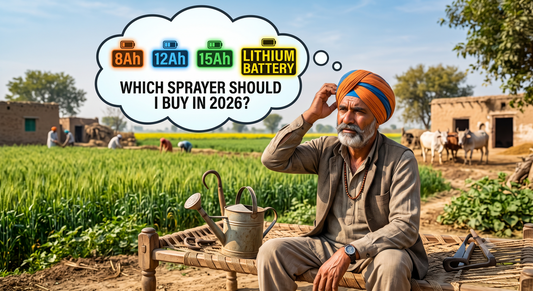 8Ah vs 12Ah vs 15Ah vs Lithium Battery Sprayer: Which One Should You Buy in 2026?