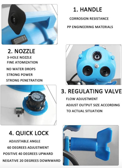 HY-ULV Ultra Low Volume ULV Cold Fogger Disinfectant Sprayer