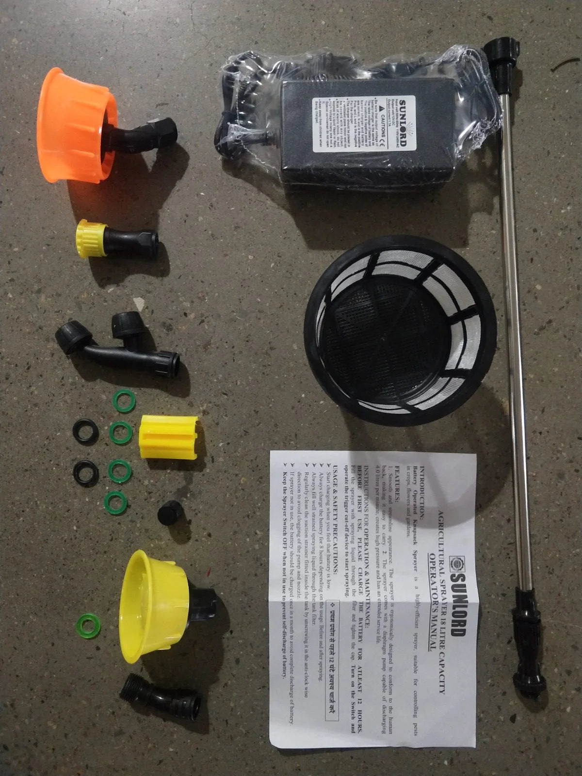 sunlord 12-8 nozzle set