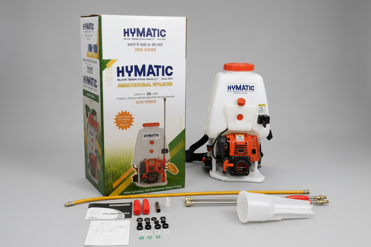 HY-802DS 4 Stroke Double Suction Agricultural Power Sprayer 25 Litre Capacity
