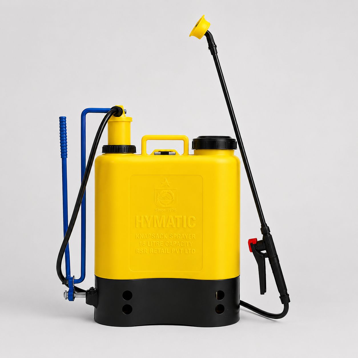 HY-103/BME Double Bearing Knapsack Sprayer 16 Litre Tank Capacity (Plastic & Brass Barrel)
