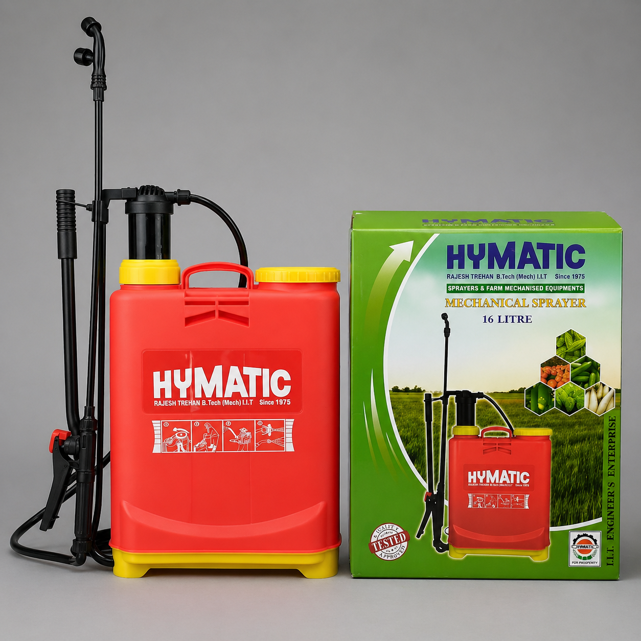 HY-MS2 Agricultural Manual Knapsack Sprayer | 16 Litre Tank | Reliable and Efficient Spraying Solution