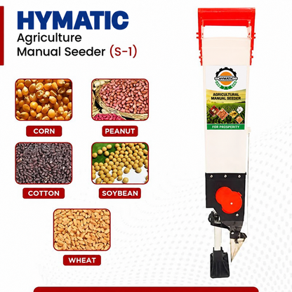 Hymatic Agricultural Single Barrel Adjustable Manual Seeder | HY-S1