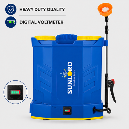 Sunlord HY-11 Battery Sprayer 12V 8AH | 18 Litre Agricultural Battery Sprayer | Robust Quality